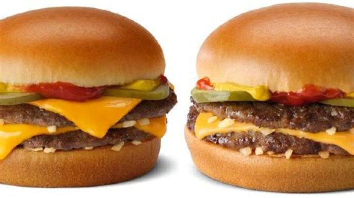 What is the difference between double cheeseburger and McDouble?