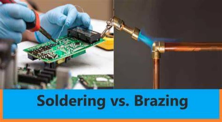 What is the difference between hard and soft soldering?