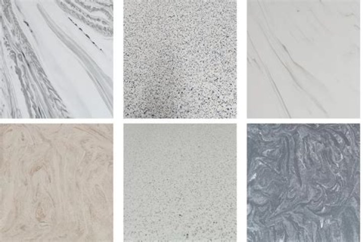 What is the material Corian?