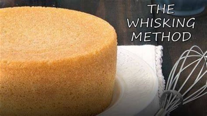 What is whisking method for cakes?