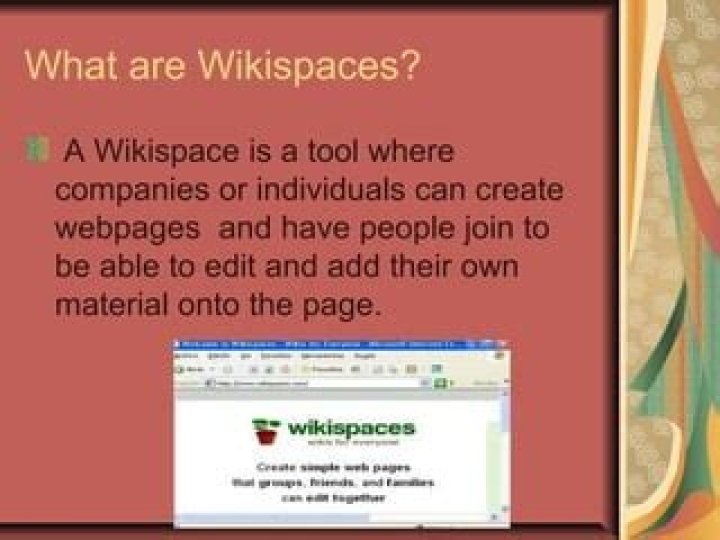 What is Wikispaces and how does it work?