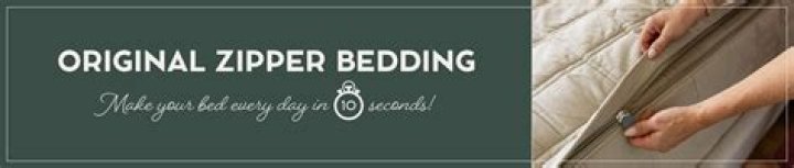What is zipper bedding