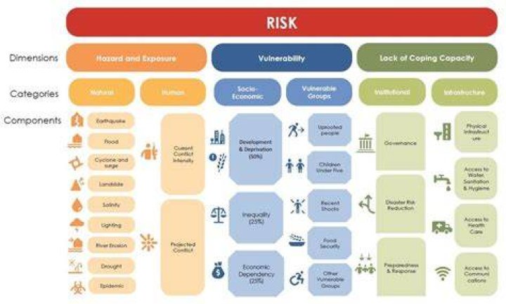 What makes up a Disaster Risk