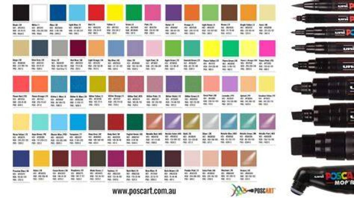 What medium is POSCA pens?