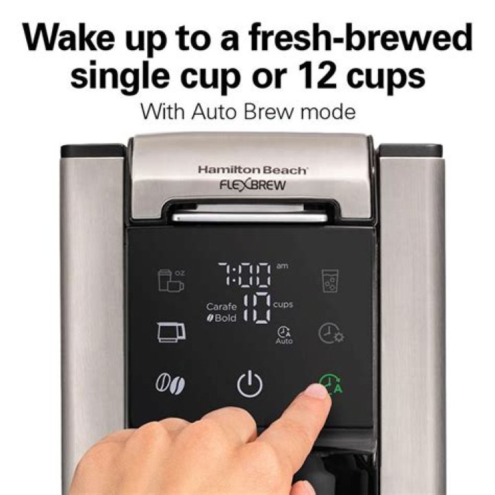 What model number is Hamilton Beach FlexBrew?