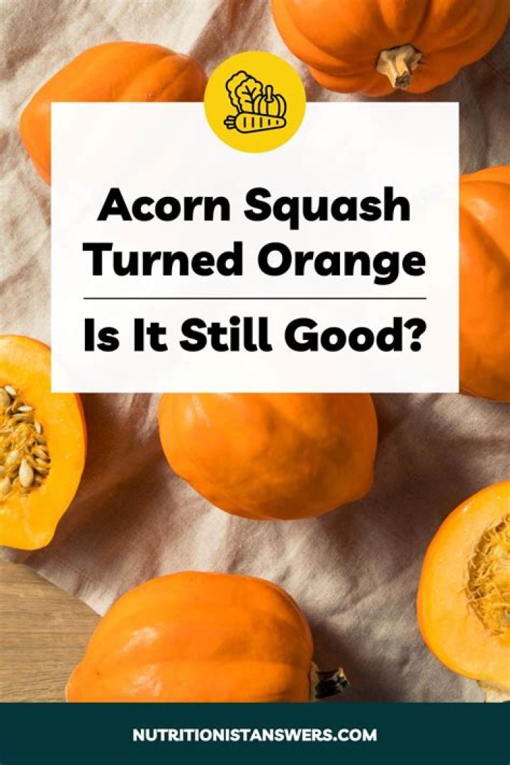 What squash is orange inside