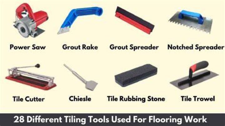 What tools are needed for tile