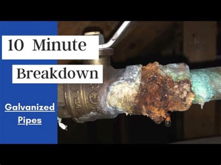What year did they stop using galvanized pipes