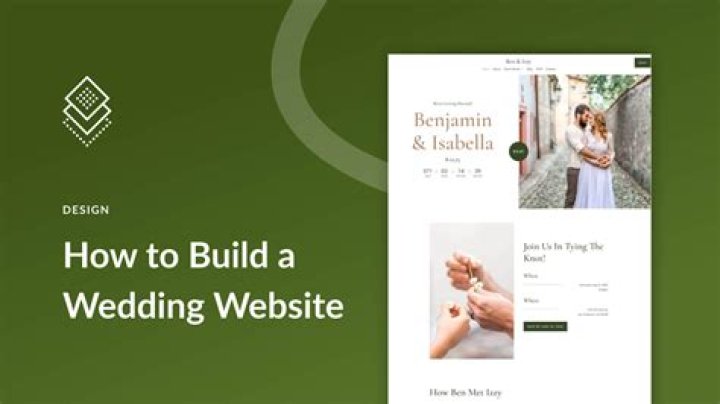 When should you make your wedding website