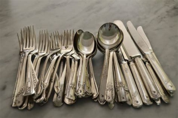 When was silverware first used?