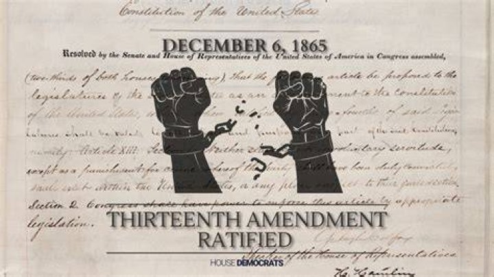 When was the 13th Amendment passed