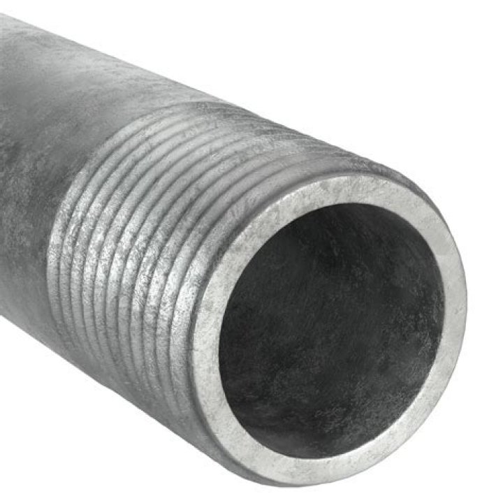 When were galvanized pipes first used?
