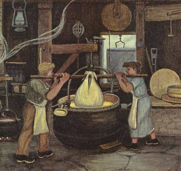 Where does cheese come from originally?