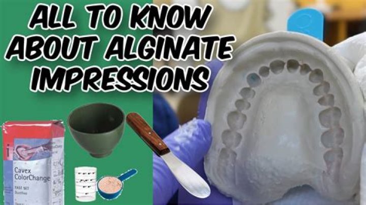 Where is alginate found?