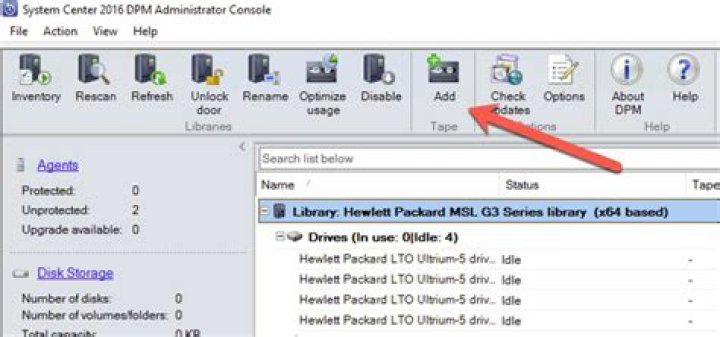 Where is DPM Administrator console?