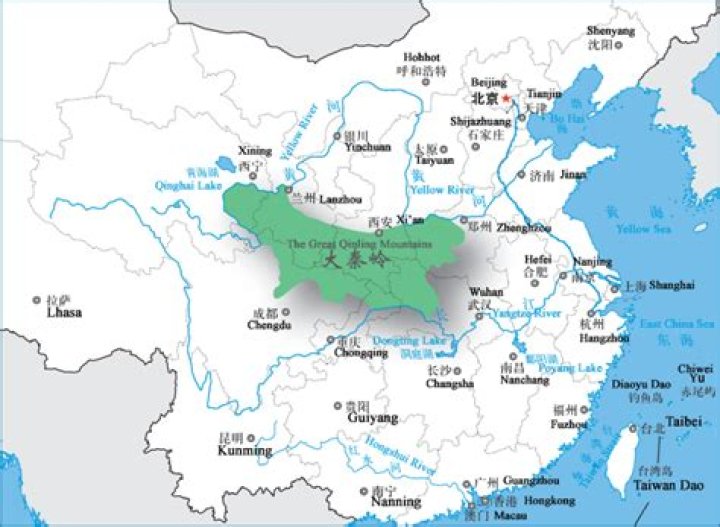 Where is Qinling