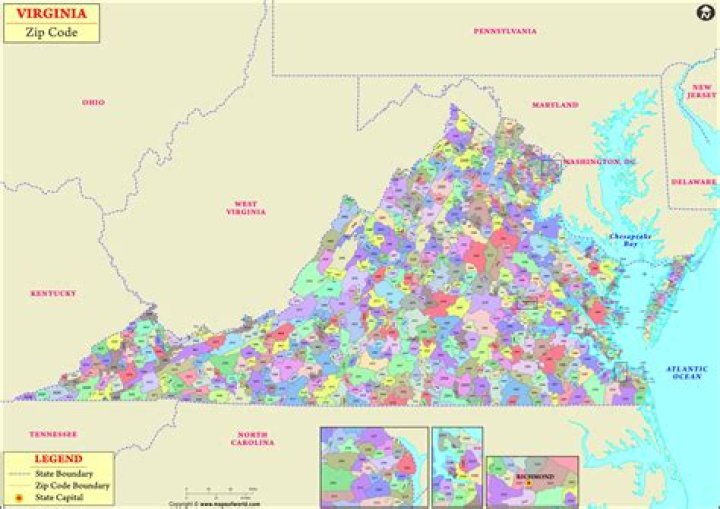 Where is Virginia Beach zip code?