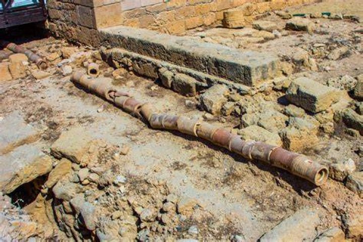 Where was the first plumbing system?