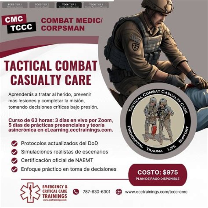 Who provides tactical combat casualty care