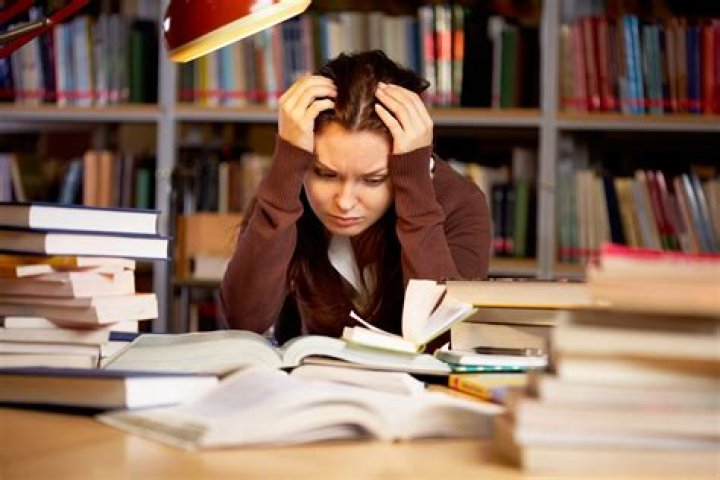 Why do students stress over homework?
