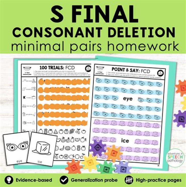 Why does final consonant deletion happen