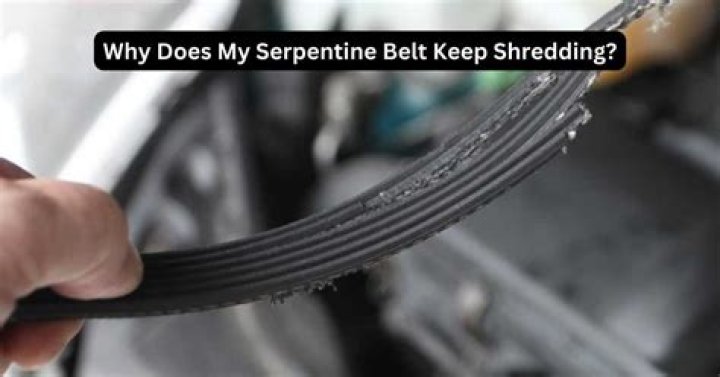 Why does my mower keep shredding belts?