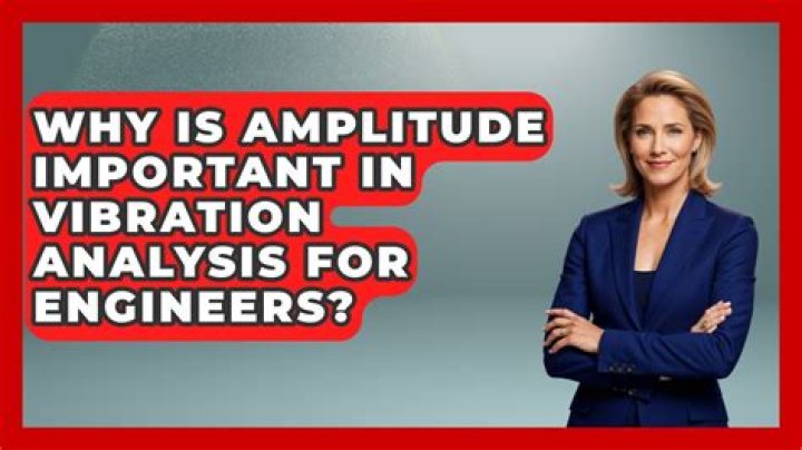 Why is amplitude important