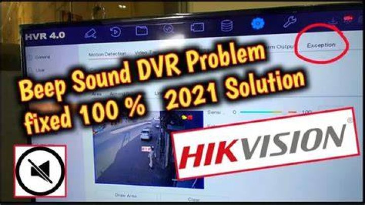 Why is my DVR beeping?