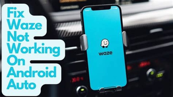 Why is Waze not working on iPhone?