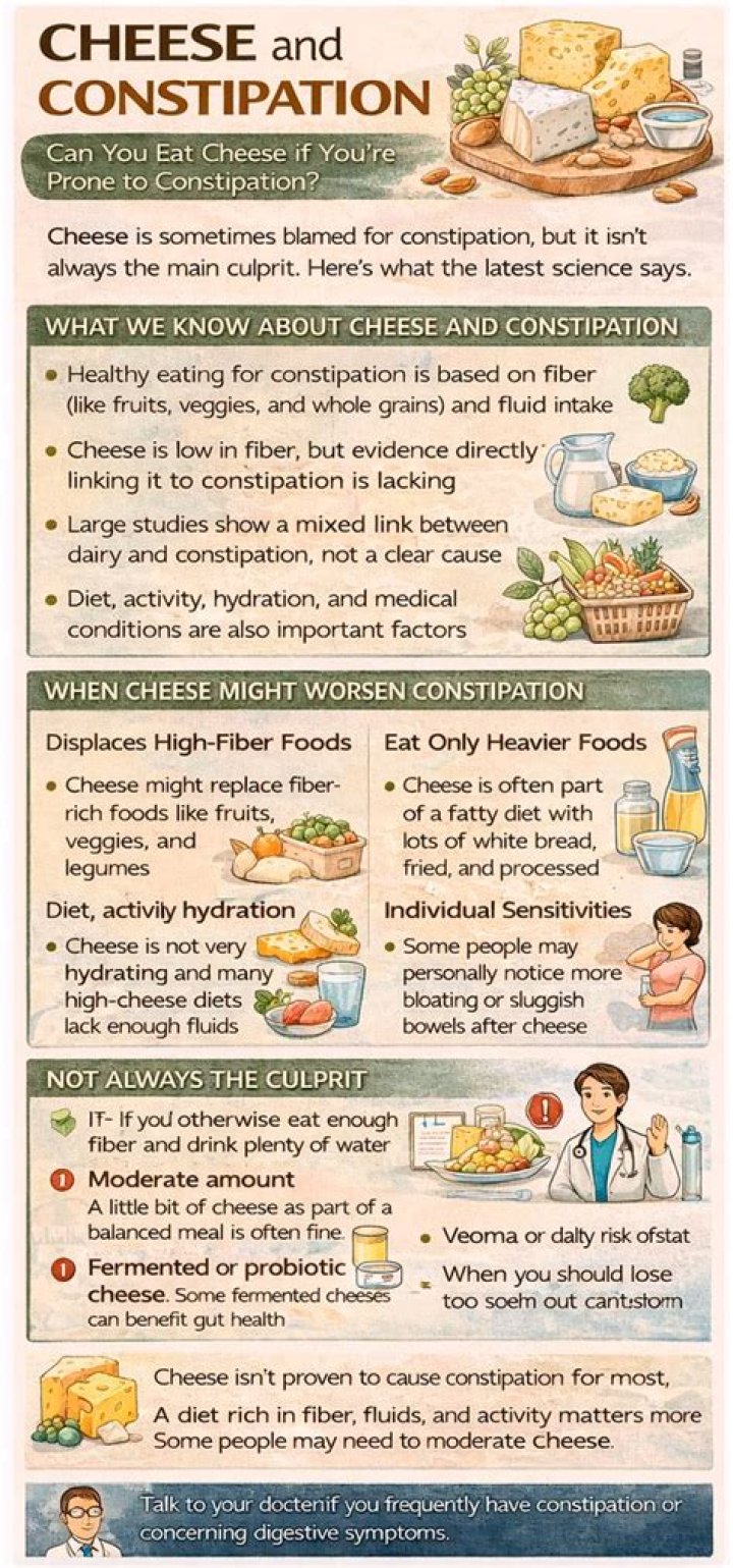 Why should you limit cheese intake?