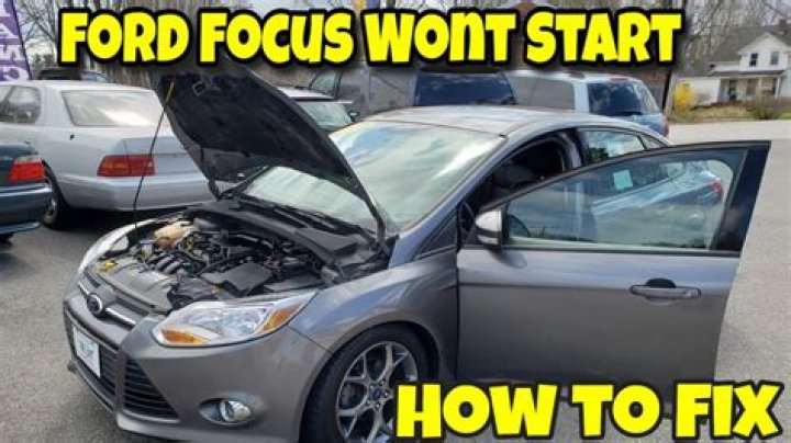 Why will my Ford Focus not start